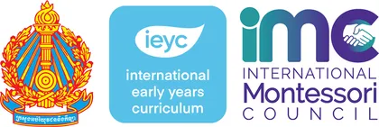 The IEYC, International Montessori Council and MoEYS accreditation marks