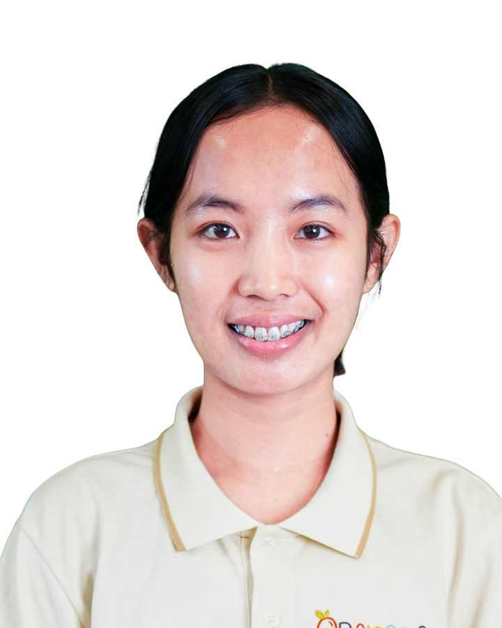 Hang Socheat, teaching assistant in Bunny Class at Orange Crest Preschool