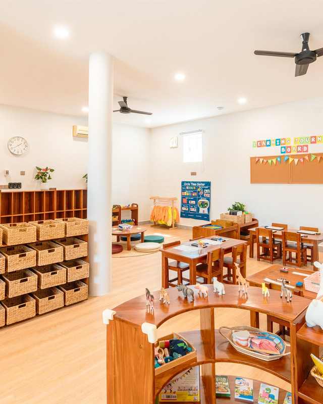Materials and activities used in the Giraffe Class at Orange Crest Preschool