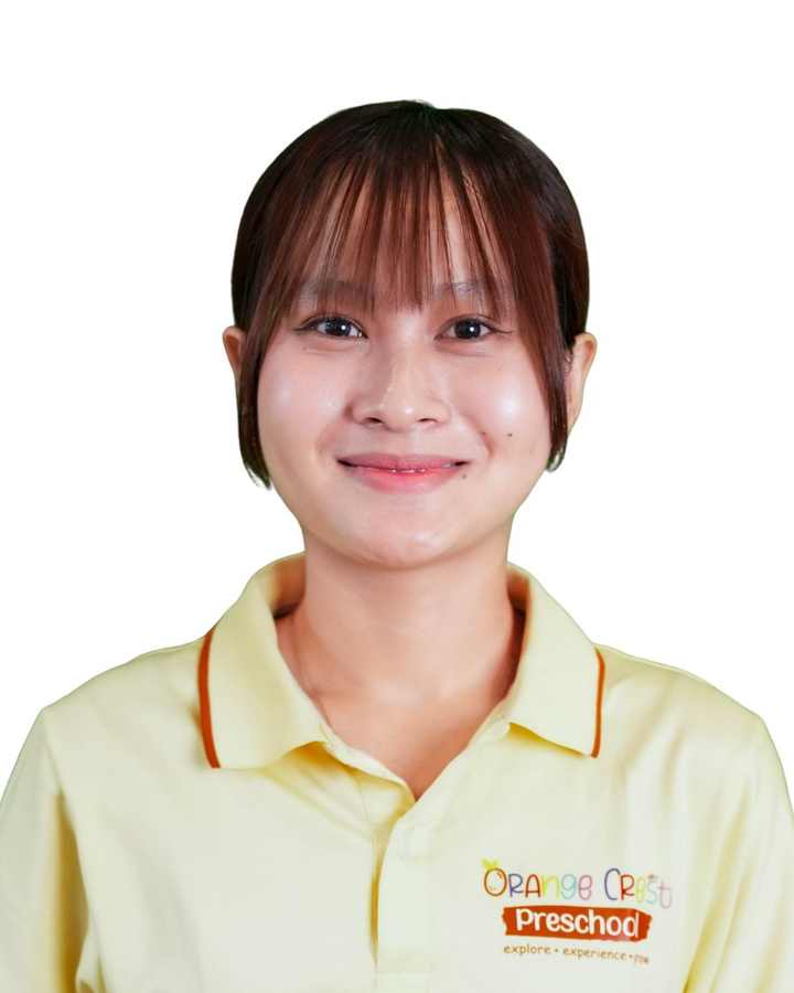 Ri Soknea, teaching assistant in Bunny Class at Orange Crest Preschool
