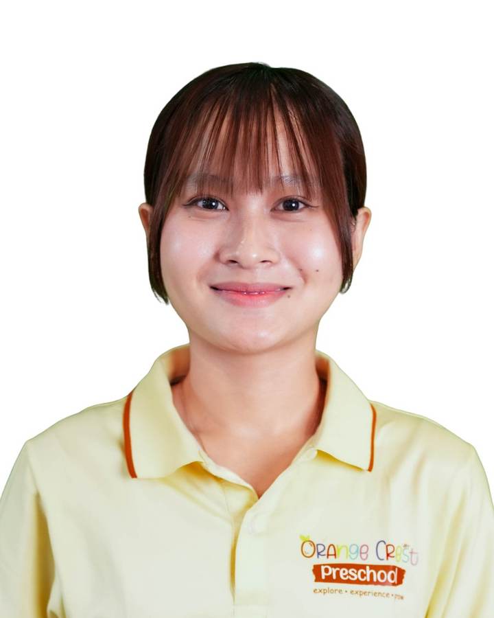 Ri Soknea, teaching assistant in Bunny Class at Orange Crest Preschool