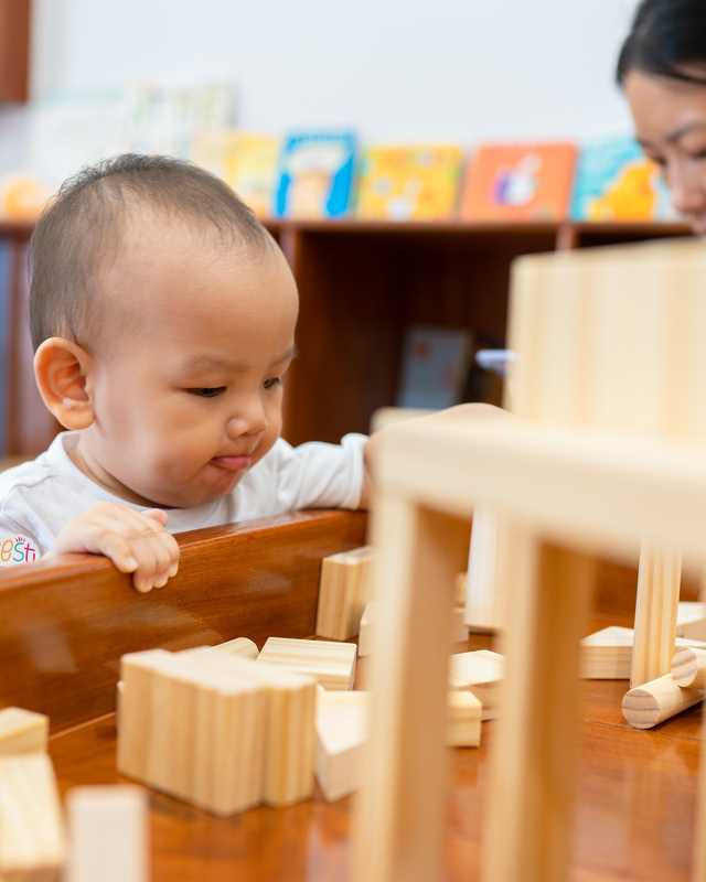 Materials and activities used in the Bunny Class at Orange Crest Preschool