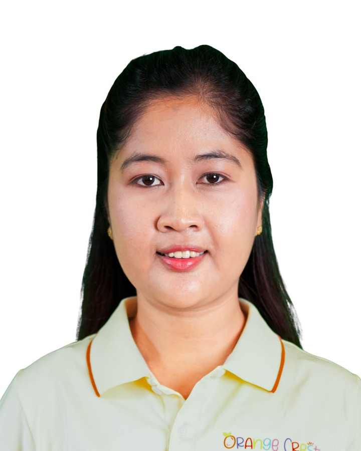 Youn Savy, receptionist at Orange Crest Preschool